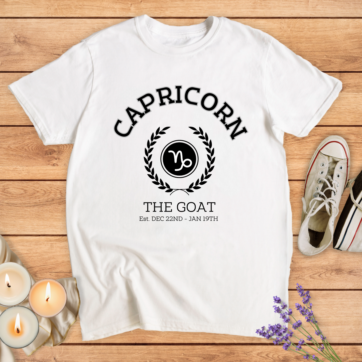 CAPRICORN COLLEGE T-SHIRT - Print Material - Vibe Culture