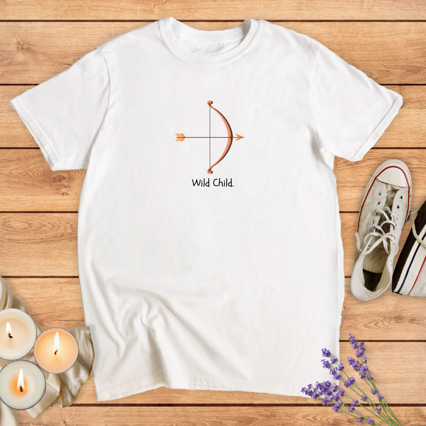 SAGITTARIUS PLAYFUL T-SHIRT - Print Material - Vibe Culture
