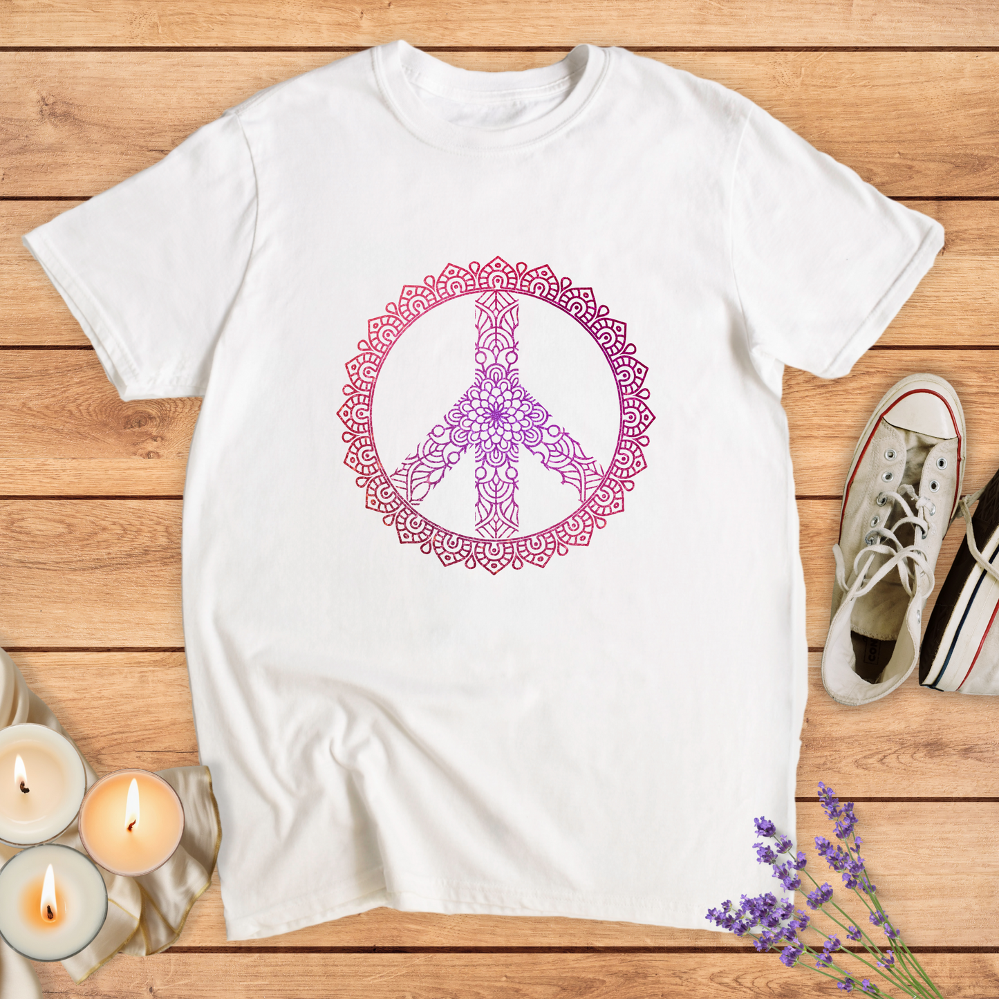 MANDALA PEACE T-SHIRT