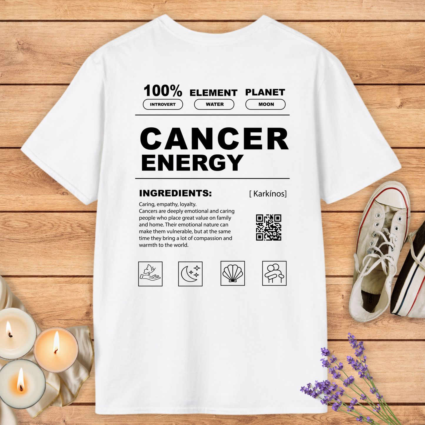 CANCER MANUAL T-SHIRT - Print Material - Vibe Culture