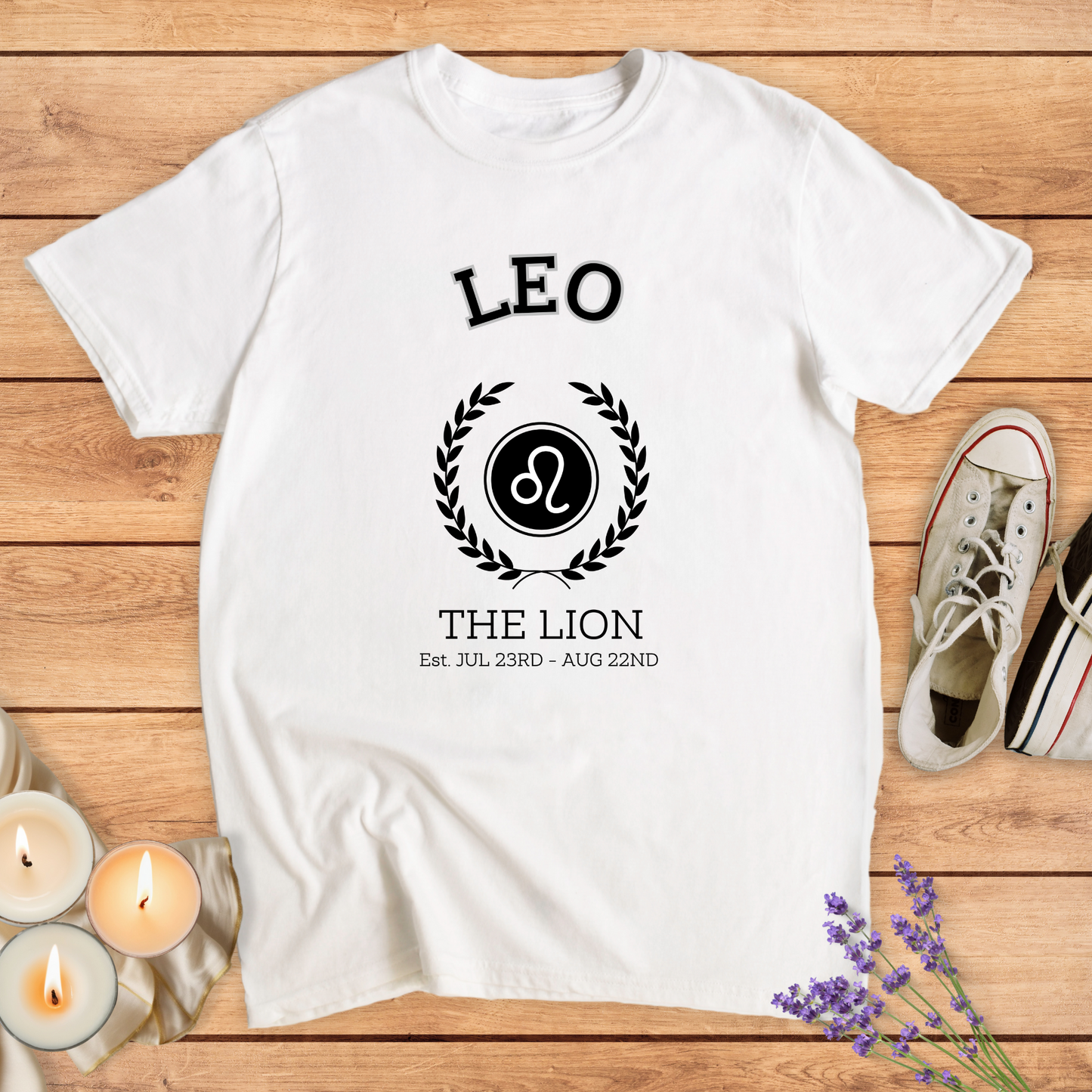 LEO COLLEGE T-SHIRT - Print Material - Vibe Culture
