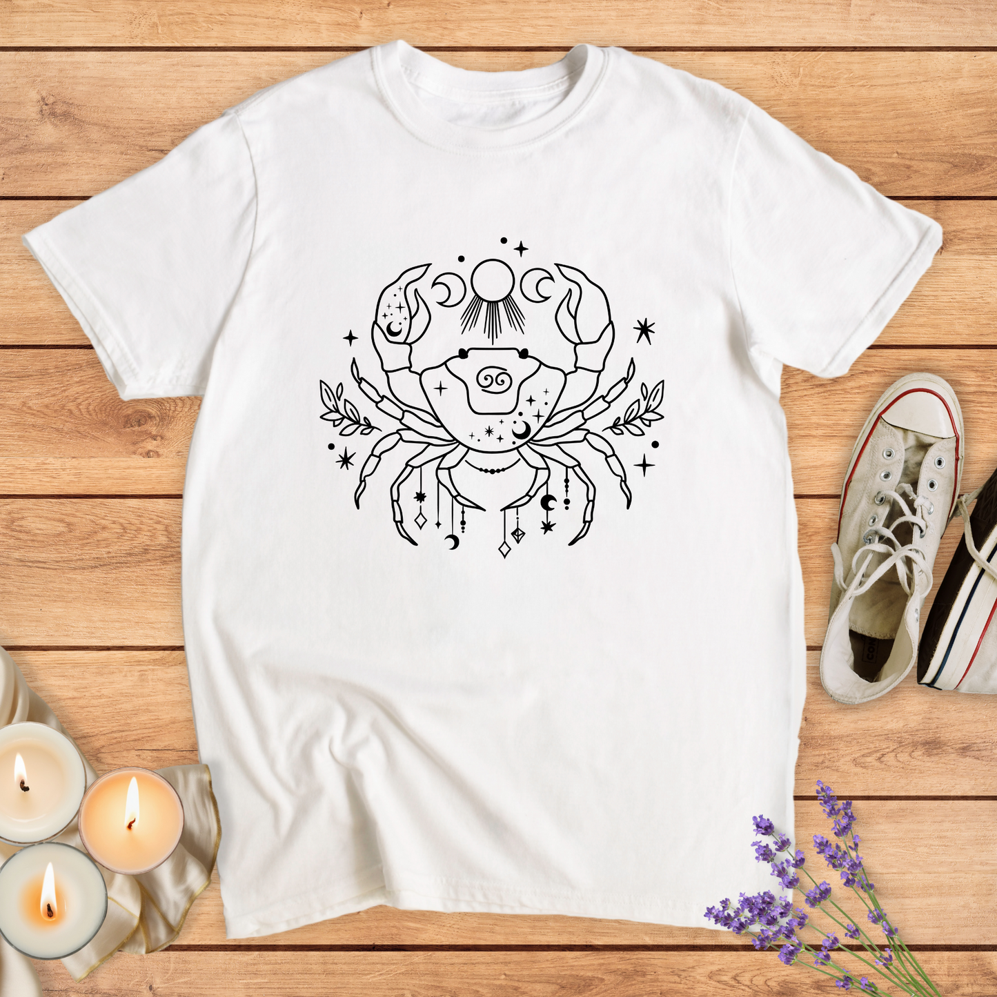CANCER CONSTELLATION T-SHIRT