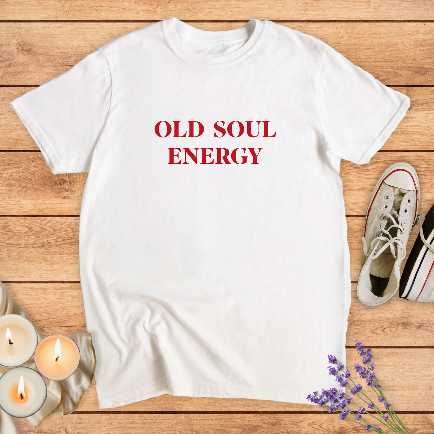 OLD SOUL T-SHIRT - Print Material - Vibe Culture