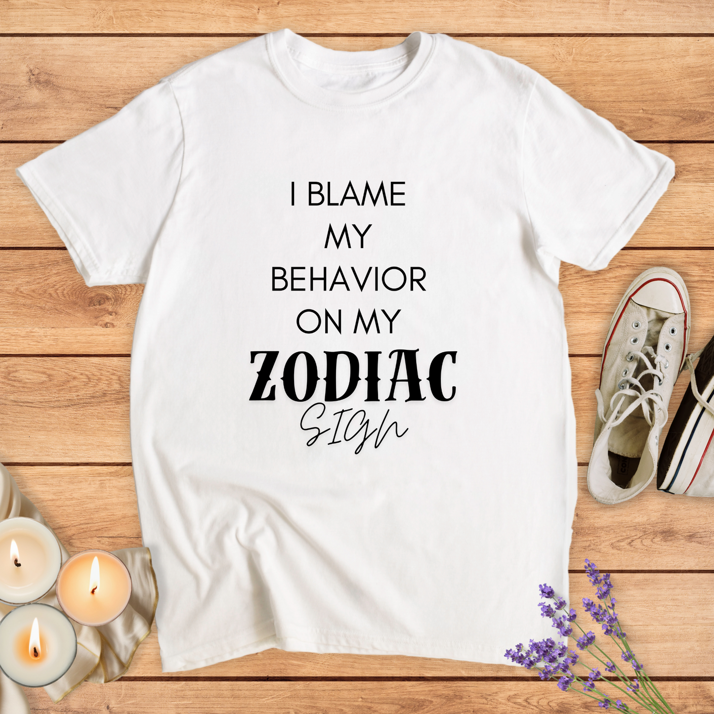BLAME IT ON T-SHIRT - Print Material - Vibe Culture