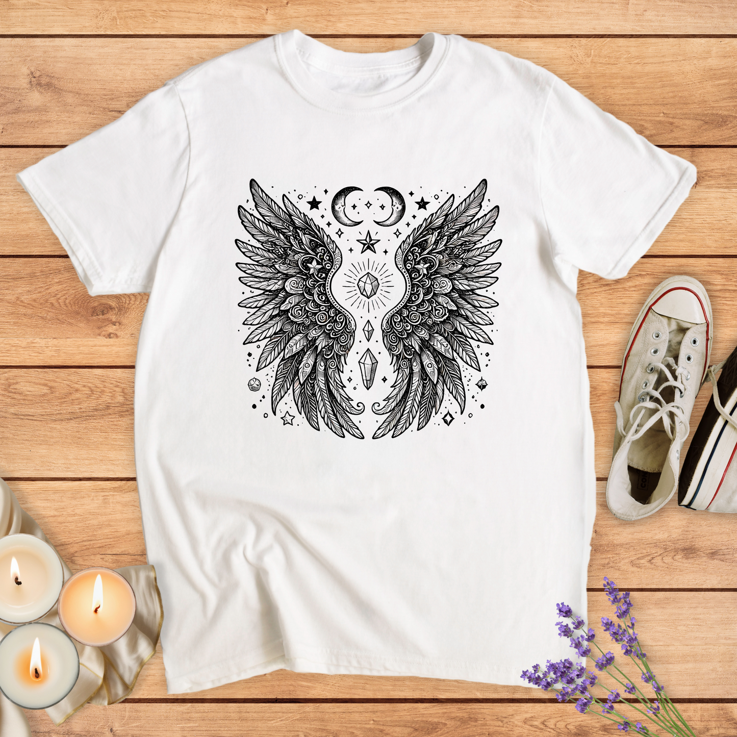 CELESTIAL WINGS T-SHIRT
