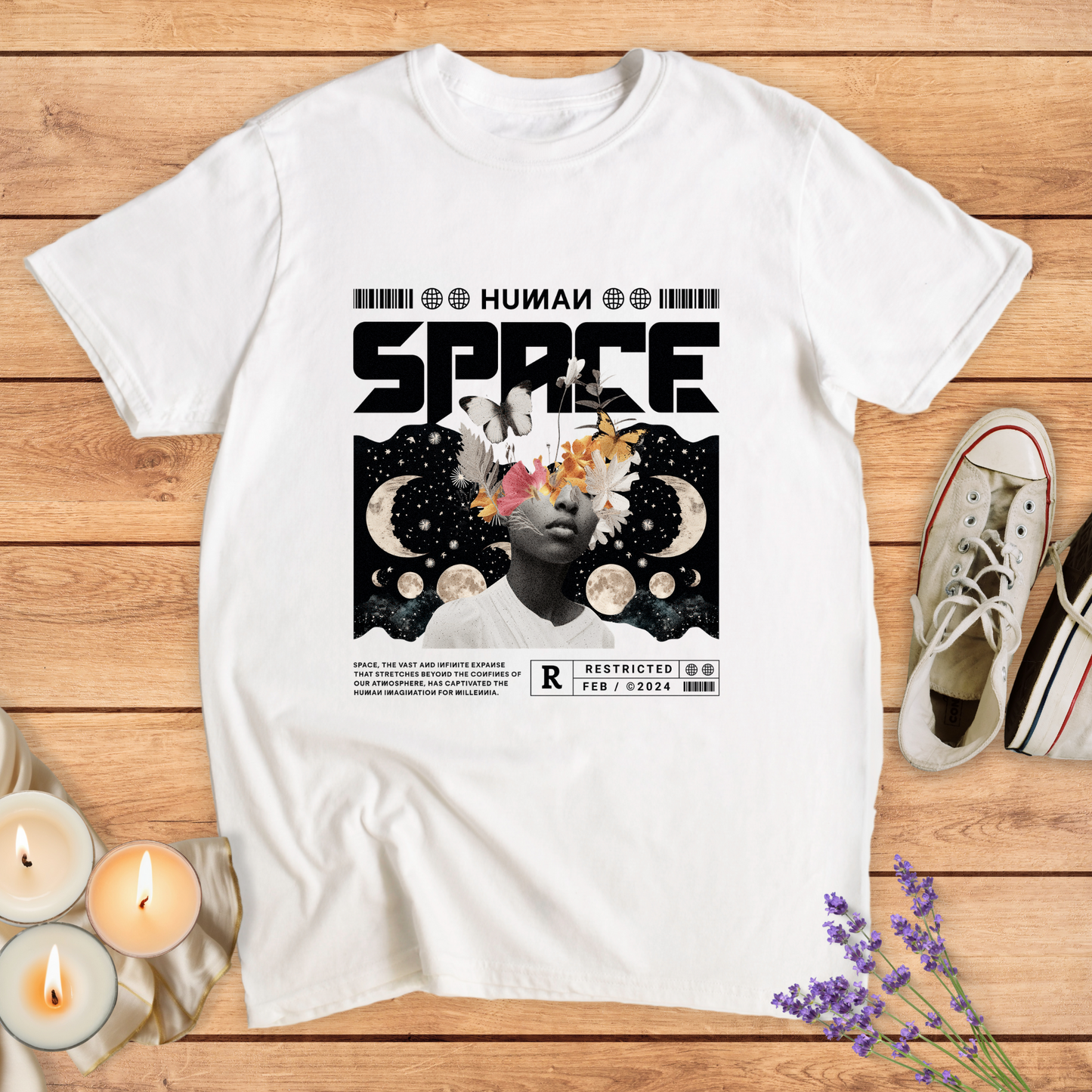 HUMAN SPACE T-SHIRT