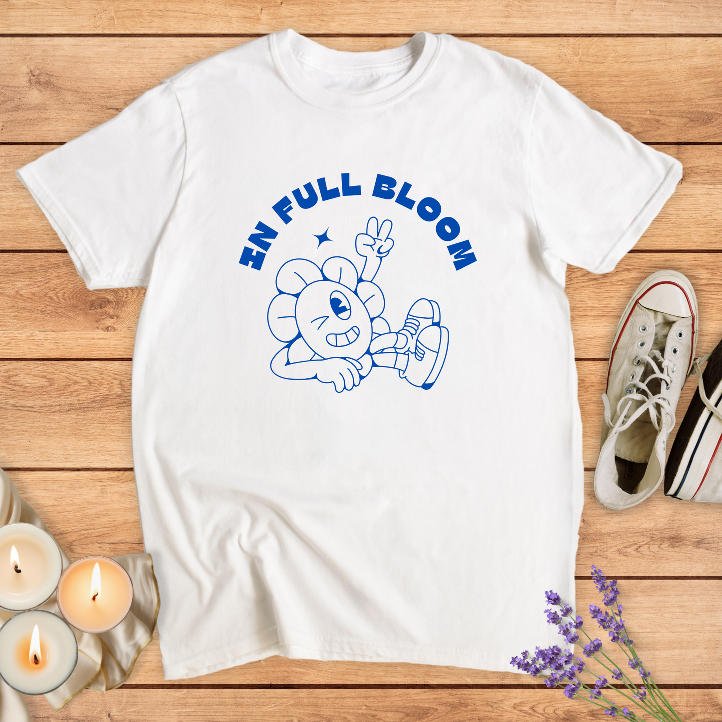 IN FULL BLOOM T-SHIRT - Print Material - Vibe Culture