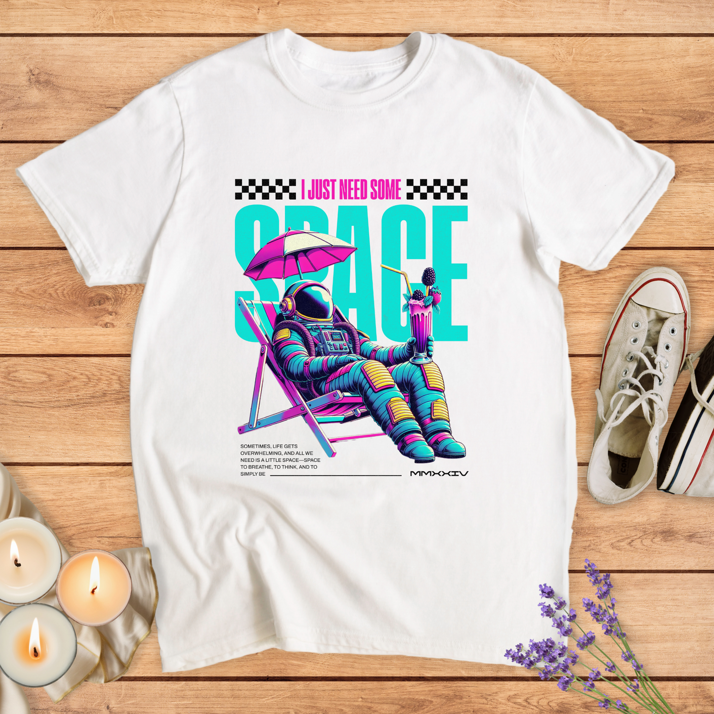 NEED SPACE T-SHIRT