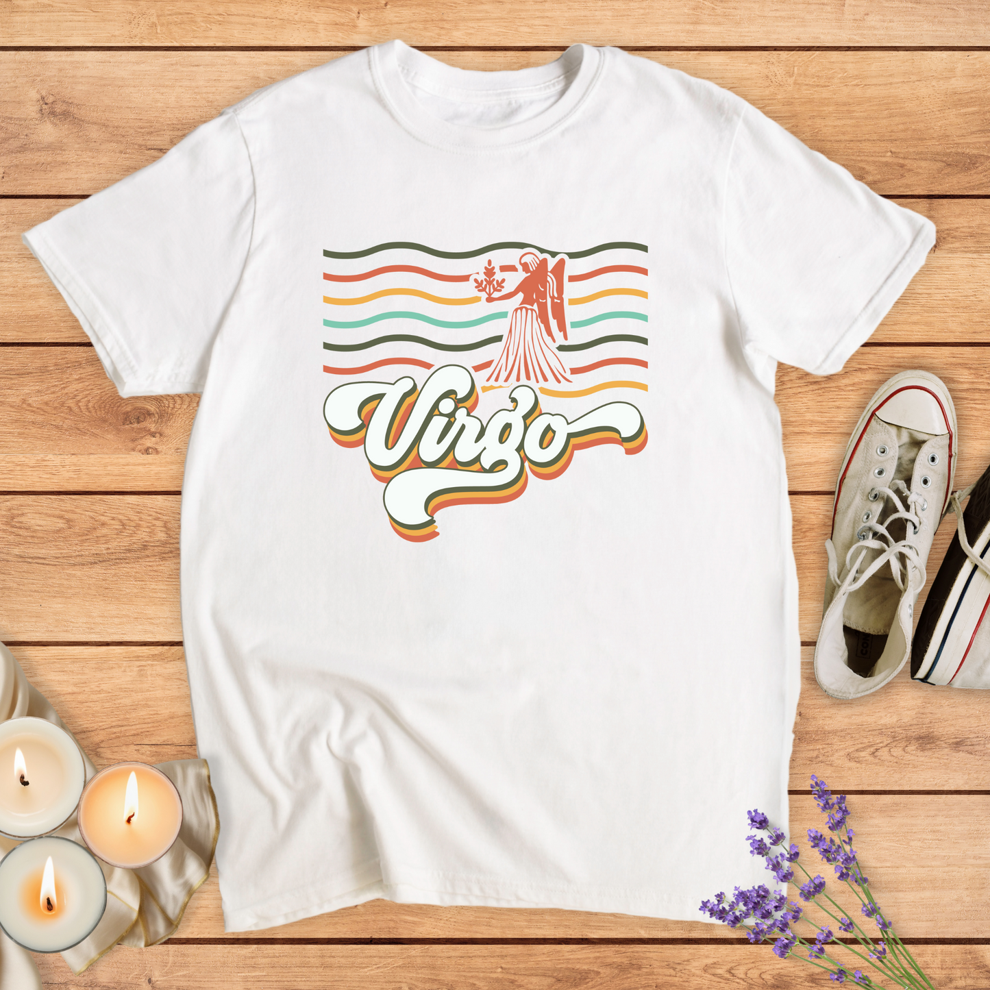 VIRGO WAVES T-SHIRT