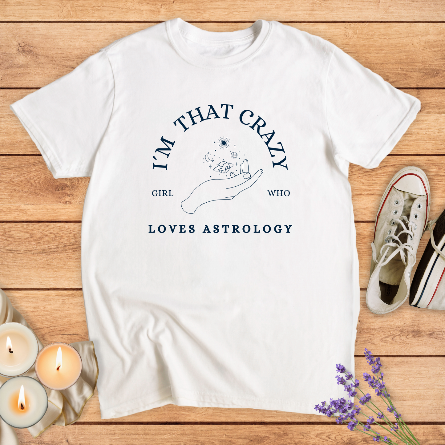 THAT CRAZY GIRL T-SHIRT - Print Material - Vibe Culture