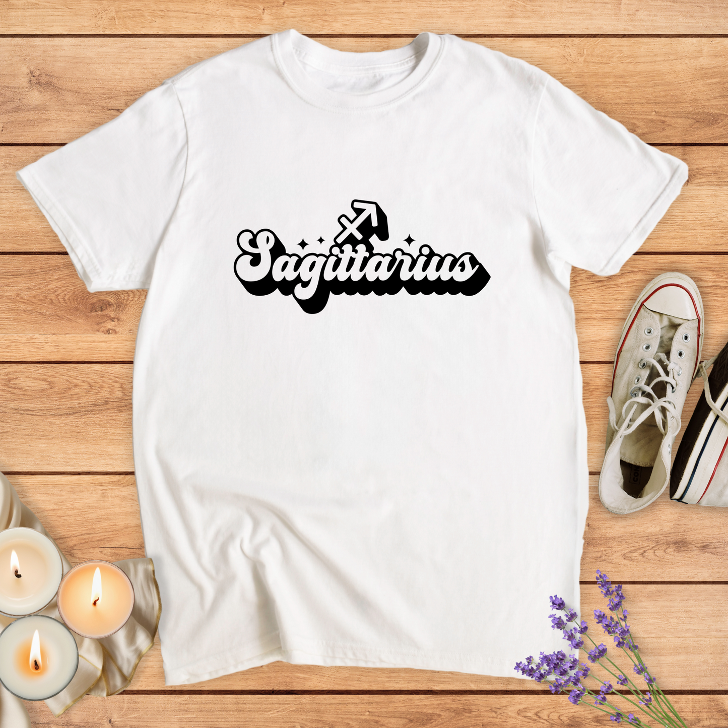 SAGITTARIUS RETRO T-SHIRT