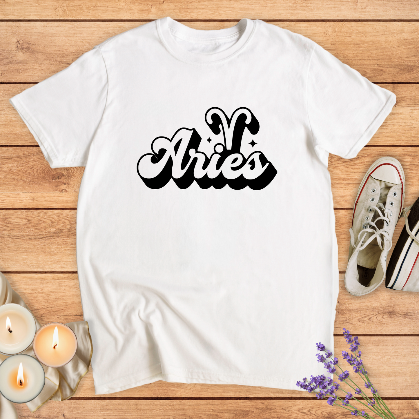 ARIES RETRO T-SHIRT
