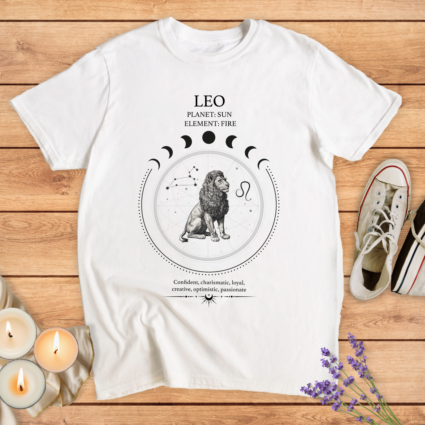 LEO HOROSCOPE T-SHIRT - T-Shirt - Vibe Culture
