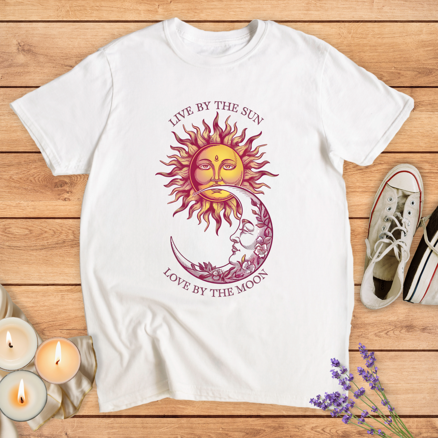 LOVE BY THE MOON T-SHIRT