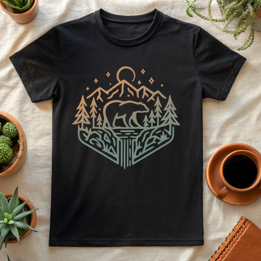 BEAR PATH T-SHIRT - T-Shirt - Astrotees.co