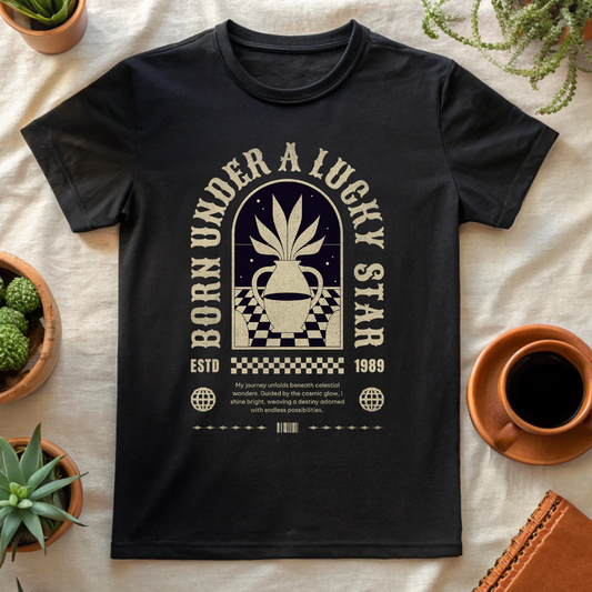 LUCKY STAR T-SHIRT - T-Shirt - Astrotees.co