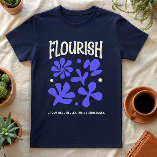 FLOURISH T-SHIRT - T-Shirt - Astrotees.co
