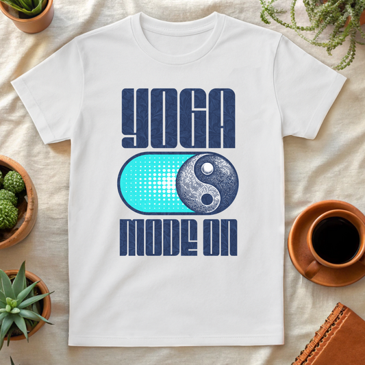 YOGA MODE T-SHIRT - T-Shirt - Astrotees.co