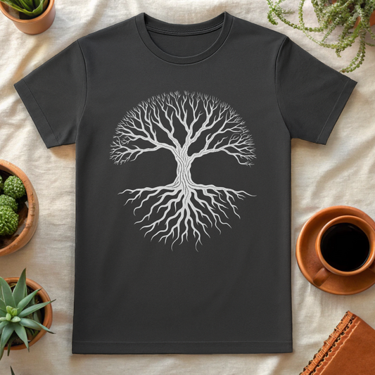 BALANCE TREE T-SHIRT - T-Shirt - Astrotees.co