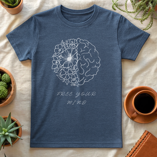FLOWER MIND T-SHIRT - T-Shirt - Astrotees.co