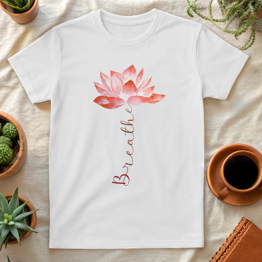 BREATH FLOWER T-SHIRT - T-Shirt - Astrotees.co