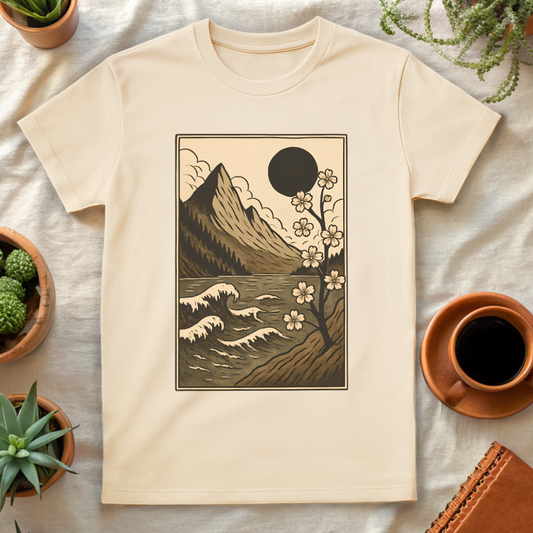 JAPANESE NATURE T-SHIRT - T-Shirt - Astrotees.co