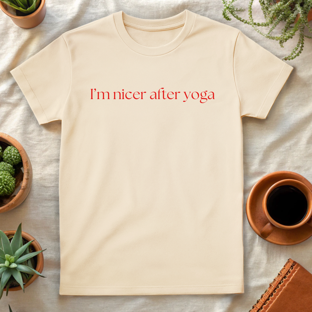 NICER AFTER T-SHIRT - T-Shirt - Astrotees.co