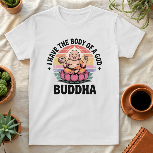 BODY OF A GOD T-SHIRT - T-Shirt - Astrotees.co