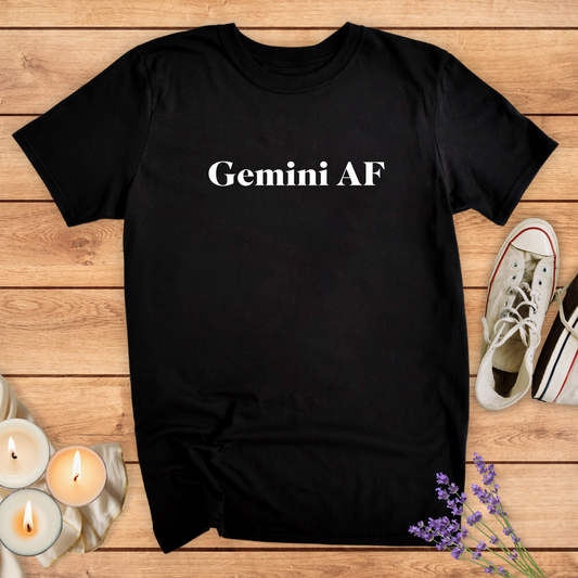GEMINI AF T-SHIRT - Print Material - Vibe Culture