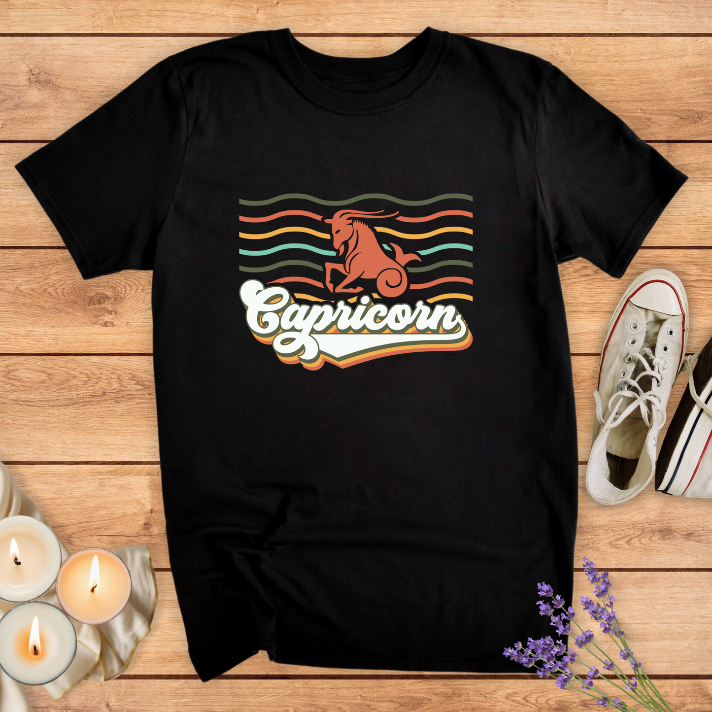 CAPRICORN WAVES T-SHIRT