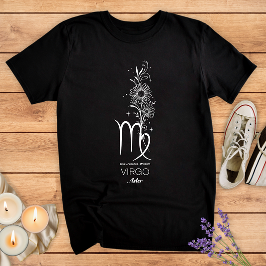 VIRGO FLOWER T-SHIRT
