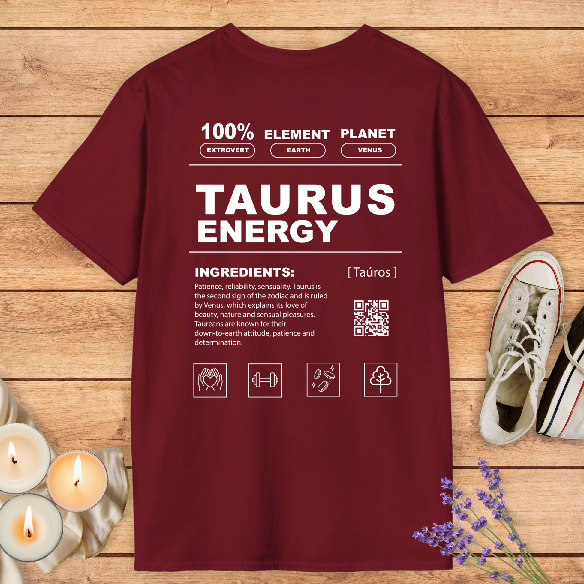 TAURUS MANUAL T-SHIRT - Print Material - Vibe Culture