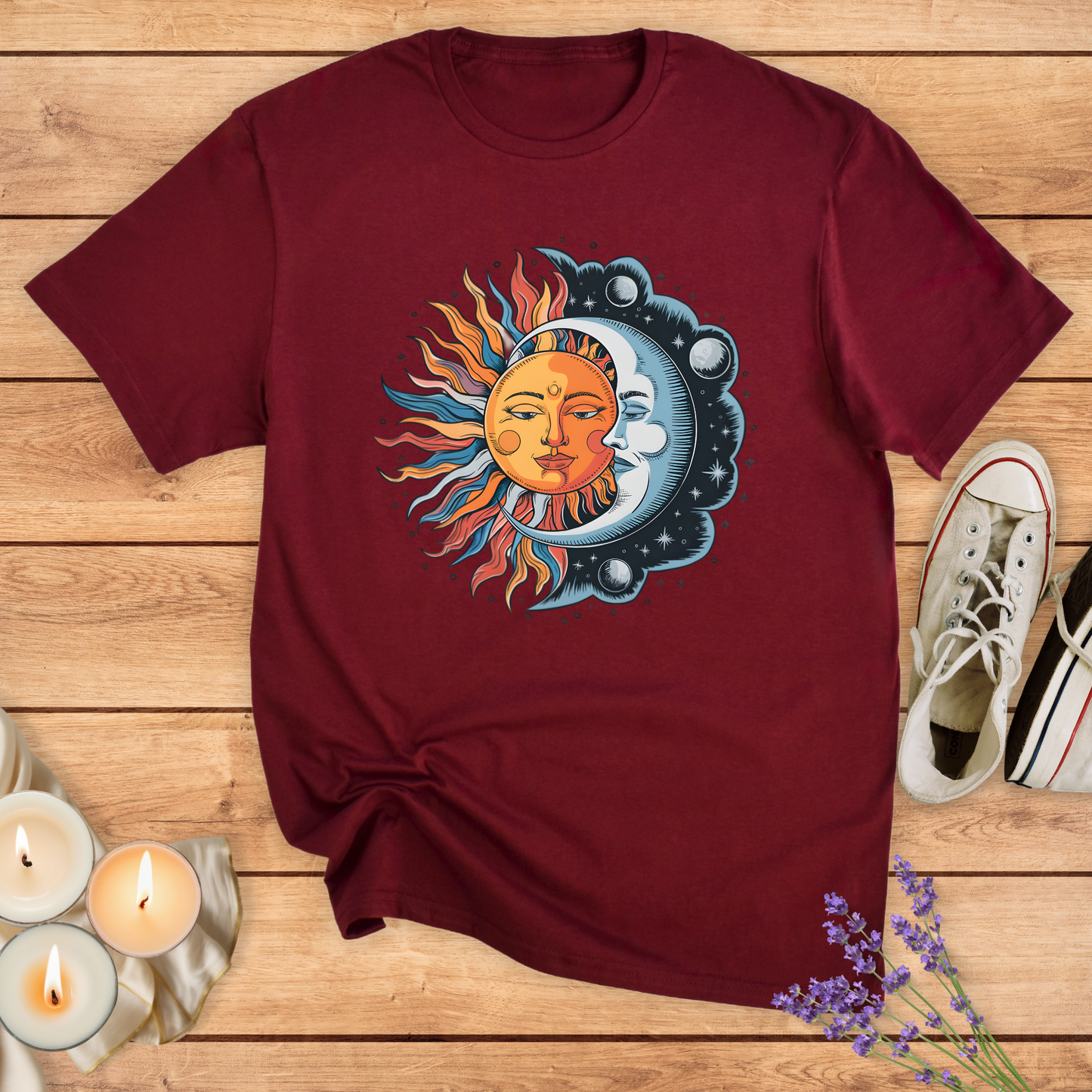 SUN AND THE MOON T-SHIRT
