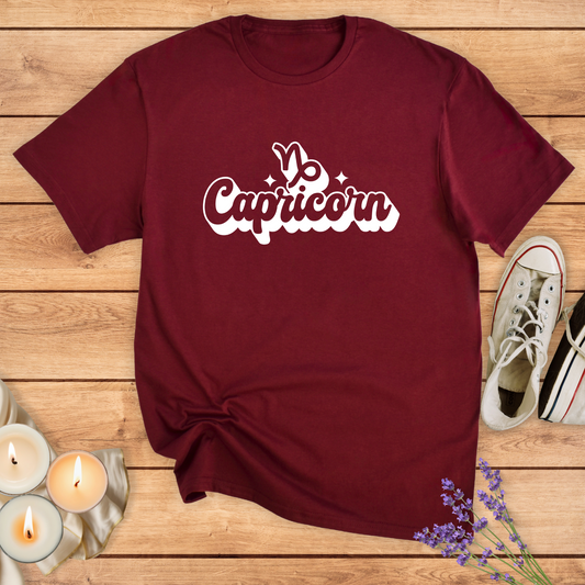 CAPRICORN RETRO T-SHIRT