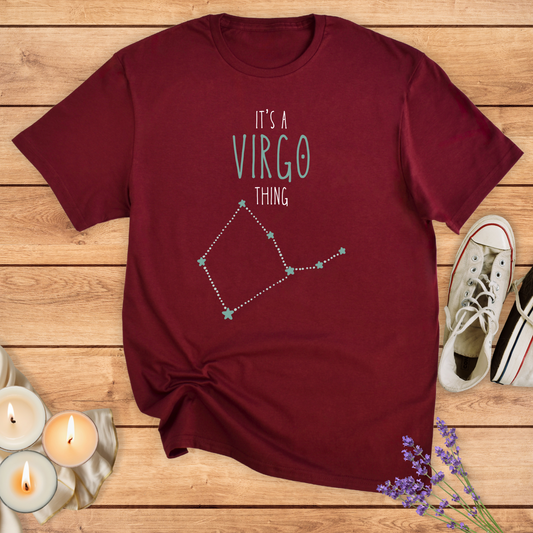 VIRGO THING T-SHIRT - Print Material - Vibe Culture