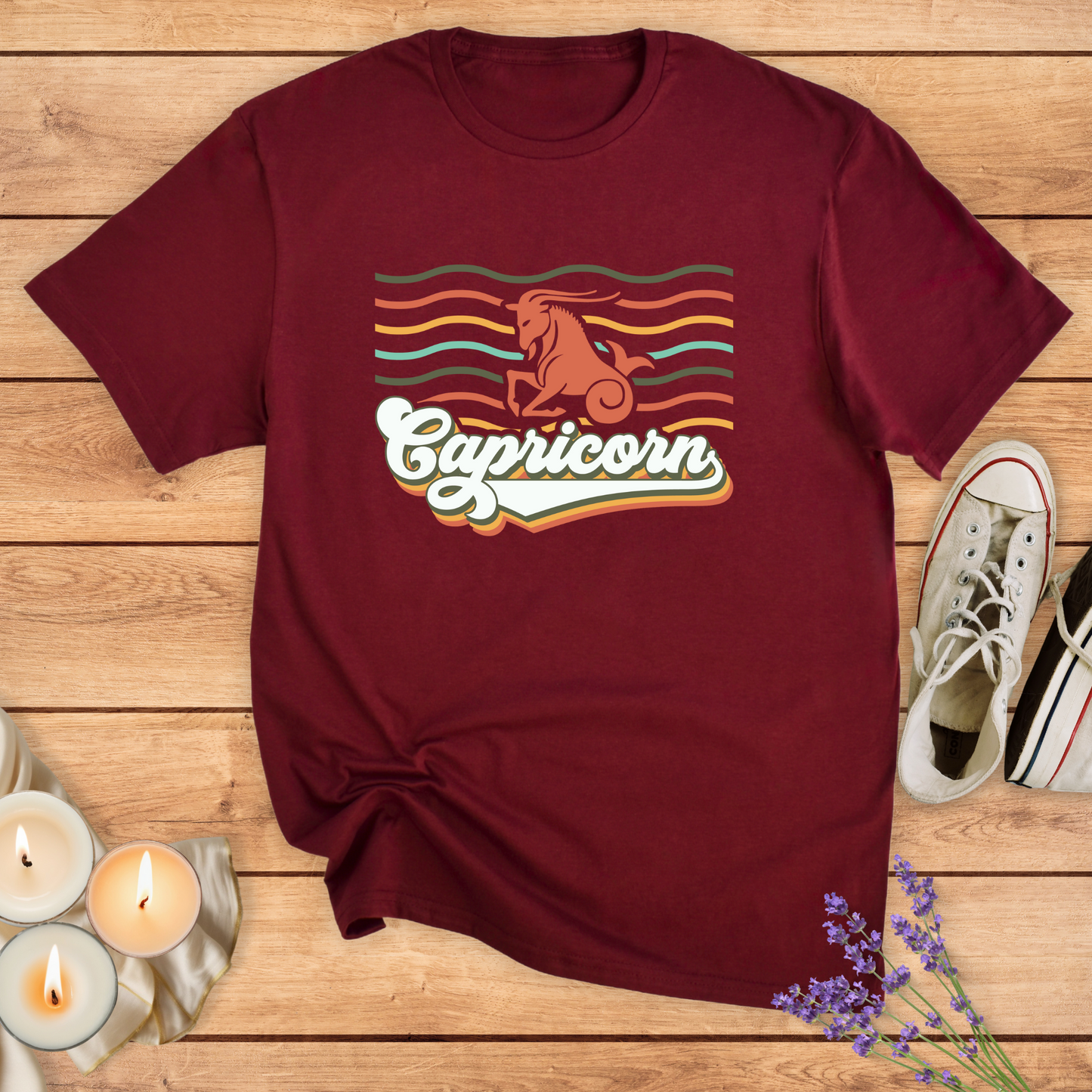 CAPRICORN WAVES T-SHIRT