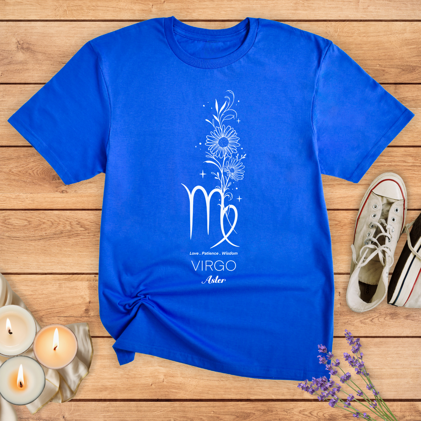 VIRGO FLOWER T-SHIRT