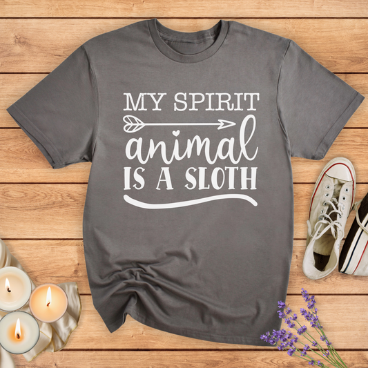 SPIRIT ANIMAL SLOTH T-SHIRT