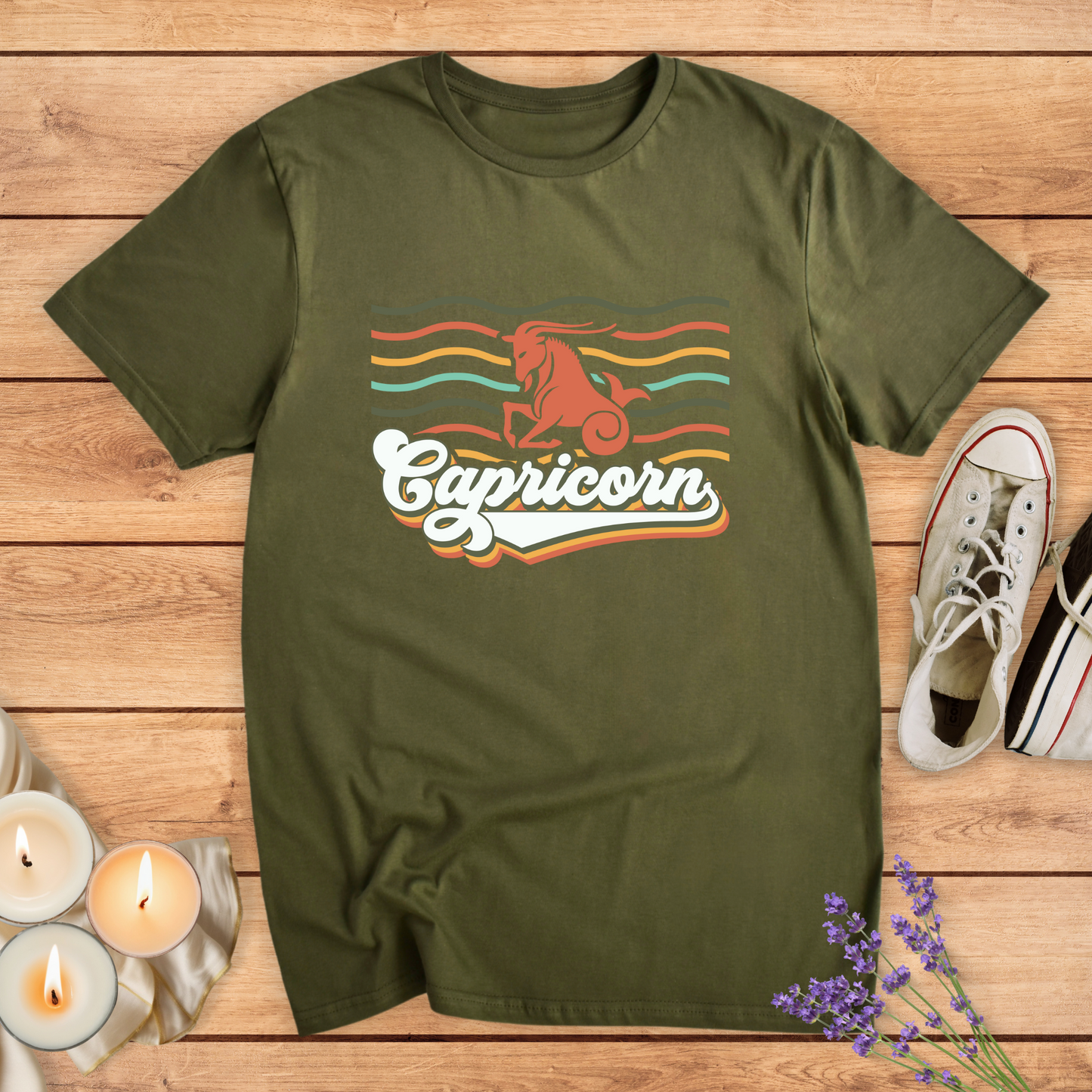 CAPRICORN WAVES T-SHIRT