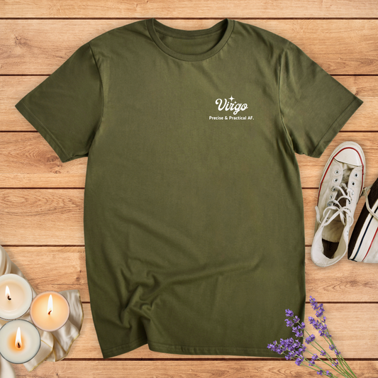 VIRGO SPARKLE T-SHIRT - Print Material - Vibe Culture