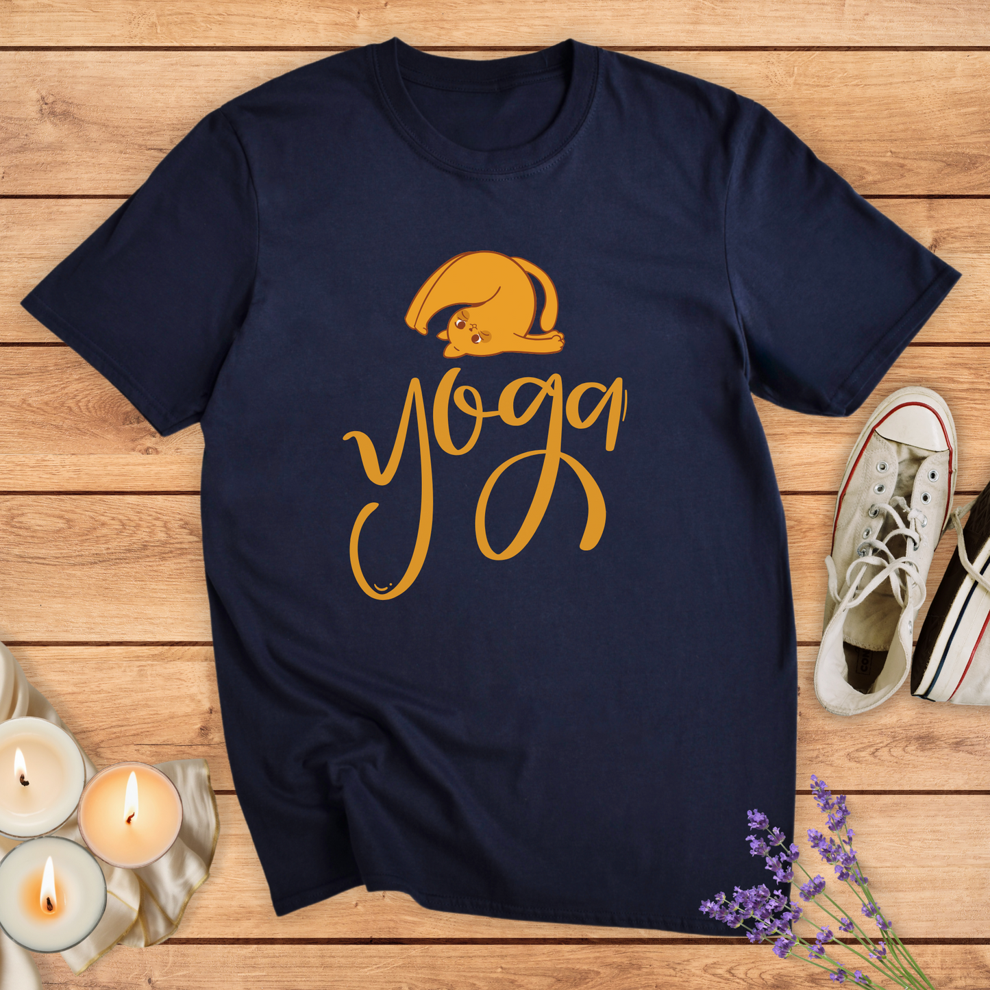 YOGA CAT T-SHIRT