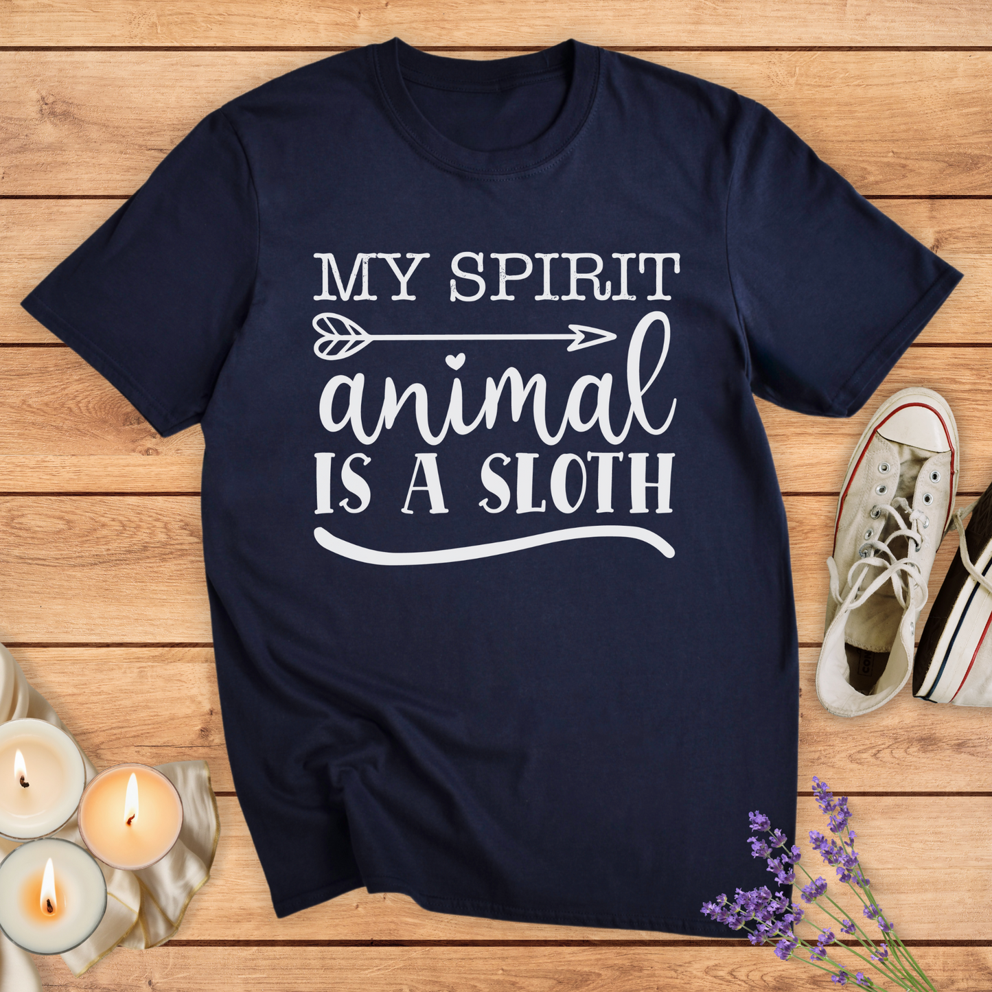 SPIRIT ANIMAL SLOTH T-SHIRT