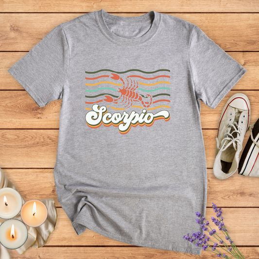 SCORPIO WAVES T-SHIRT