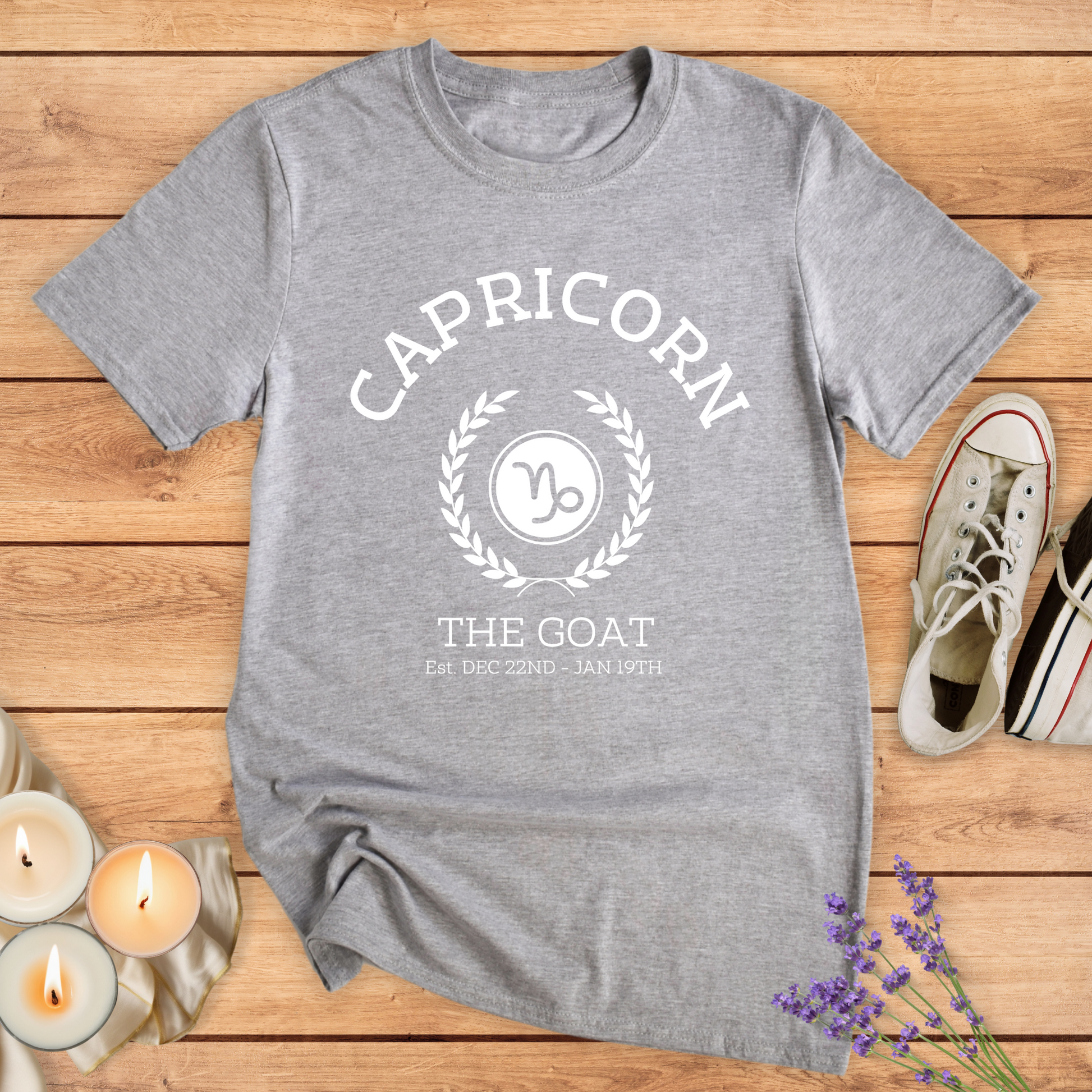 CAPRICORN COLLEGE T-SHIRT - Print Material - Vibe Culture