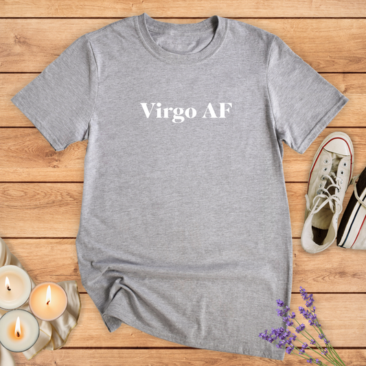 VIRGO AF T-SHIRT - Print Material - Vibe Culture