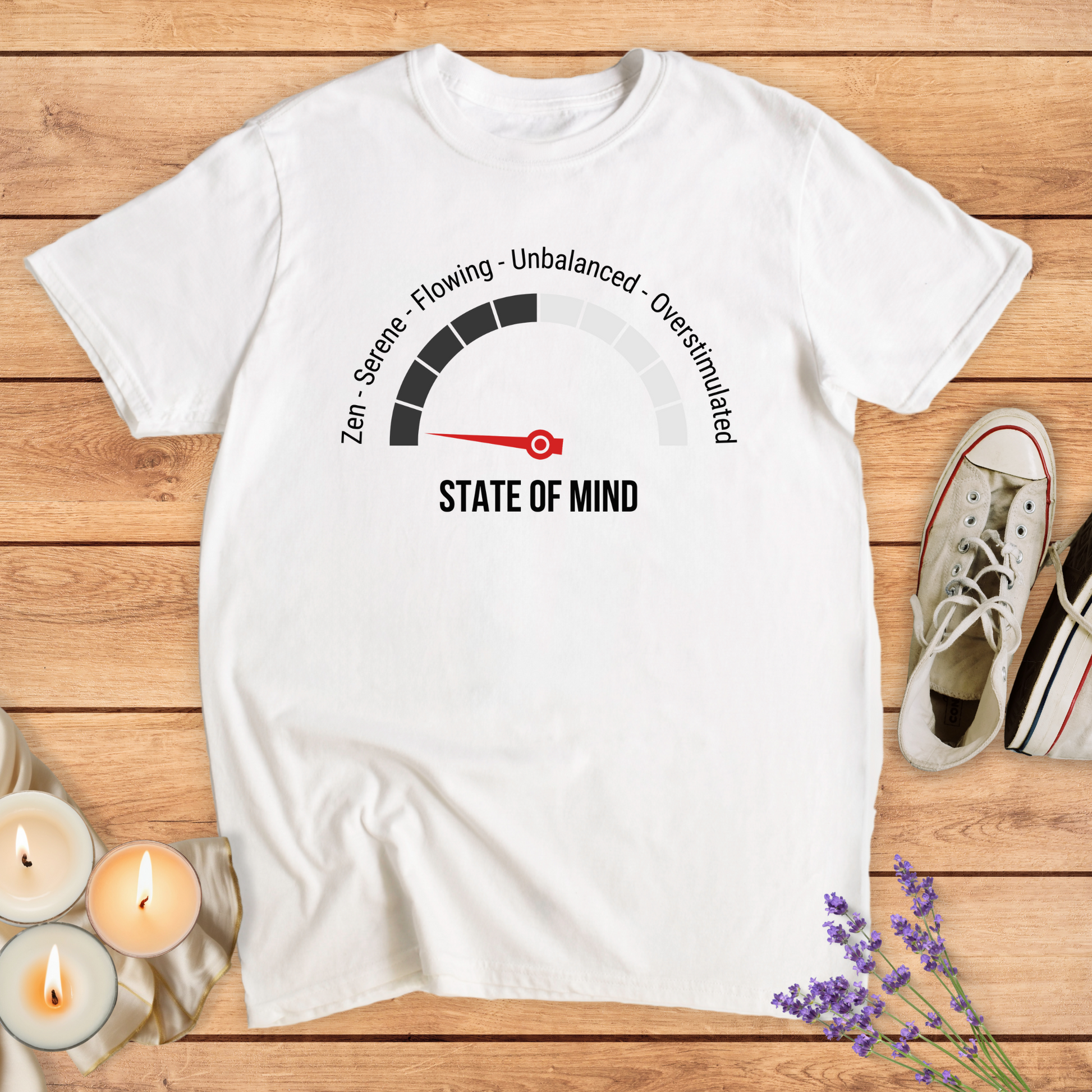 ZEN METER T-SHIRT - Print Material - Vibe Culture