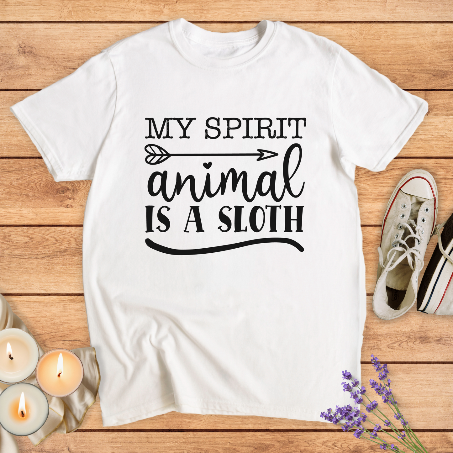 SPIRIT ANIMAL SLOTH T-SHIRT