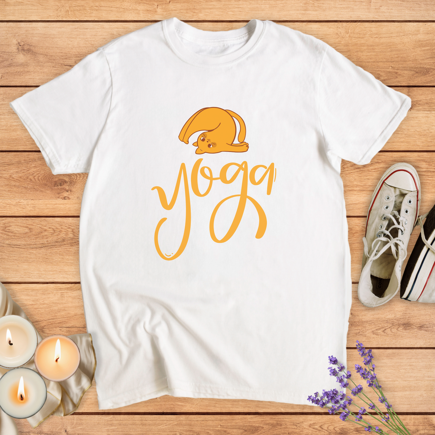 YOGA CAT T-SHIRT
