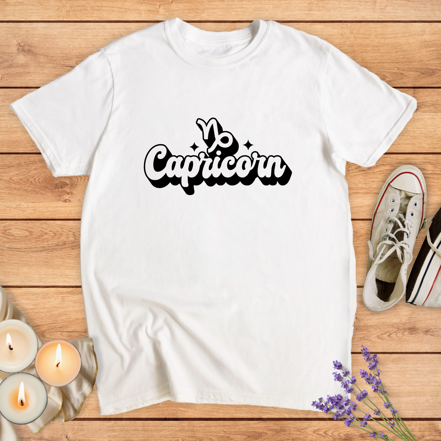 CAPRICORN RETRO T-SHIRT