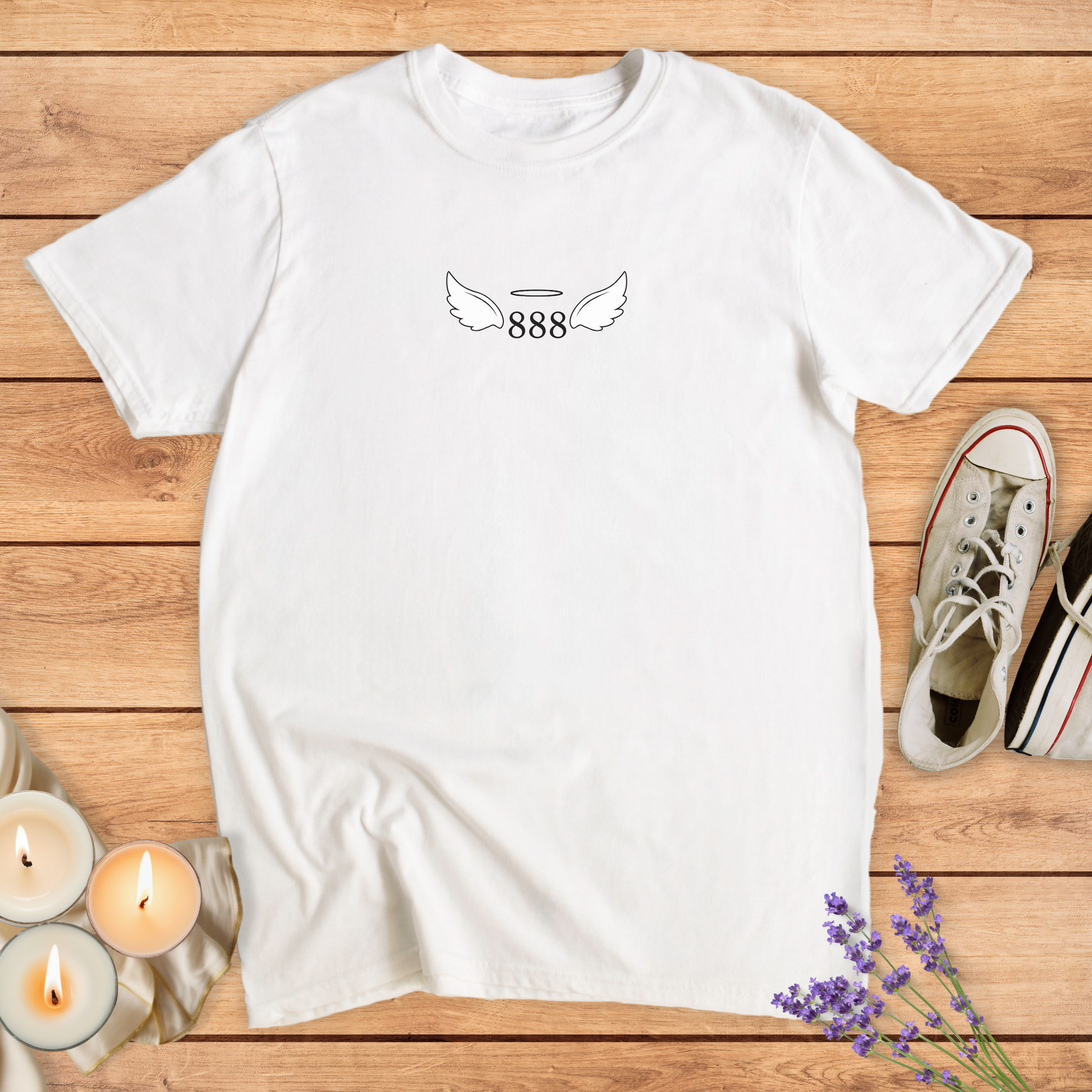 ANGEL WINGS 888 T-SHIRT - T-Shirt - Vibe Culture